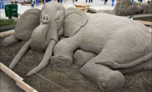 انطلاق مهرجان ويستون سوبر مير للنحت في الرمال انطلاق مهرجان ويستون سوبر مير للنحت في الرمال