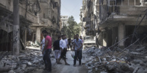 حوالى الفي قتيل في قصف جوي في حلب منذ مطلع العام حوالى الفي قتيل في قصف جوي في حلب منذ مطلع العام
