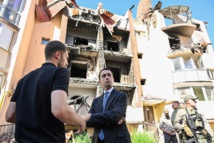 وزير الخارجية الايطالي وسط الدمار الاوكراني - فيسبوك وزير الخارجية الايطالي وسط الدمار الاوكراني - فيسبوك