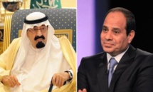 العاهل السعودي يلتقي الرئيس المصري في مطار القاهرة العاهل السعودي يلتقي الرئيس المصري في مطار القاهرة