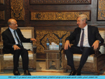 لقاء مفوض اللاجئين مع الرحمون وزير داخلية النظام في ١٣ ايلول ٢٠٢٢ لقاء مفوض اللاجئين مع الرحمون وزير داخلية النظام في ١٣ ايلول ٢٠٢٢