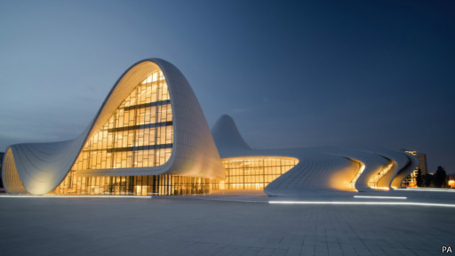 زهاء حديد تحصد جائزة متحف لندن للتصميم عن مبناها بباكو