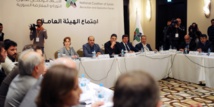انتخاب هادي البحرة رئيسا للائتلاف السوري المعارض انتخاب هادي البحرة رئيسا للائتلاف السوري المعارض