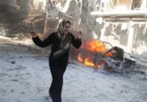 مقتل ستة اطفال من عائلة واحدة في قصف للطيران السوري شمال حلب مقتل ستة اطفال من عائلة واحدة في قصف للطيران السوري شمال حلب