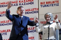 اردوغان يختتم حملته الانتخابية مع وعد ب"تركيا جديدة" اردوغان يختتم حملته الانتخابية مع وعد ب"تركيا جديدة"