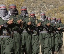 مسلحون من حزب كوملة الكردي - الايراني - سوشال ميديا