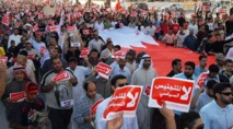 مظاهرة للمعارضة الشيعية في البحرين ضد تجنيس اجانب سنة