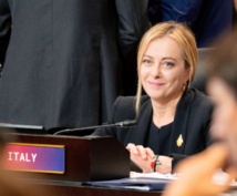 رئيسة وزراء إيطاليا جورجا ميلوني- اكي رئيسة وزراء إيطاليا جورجا ميلوني- اكي