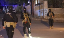 عناصر في "جهاز الأمن العام" في أحد شوارع مدينة إدلب– 18 من تشرين الأول 2022 (ضياء العمر / فيس بوك) عناصر في "جهاز الأمن العام" في أحد شوارع مدينة إدلب– 18 من تشرين الأول 2022 (ضياء العمر / فيس بوك)