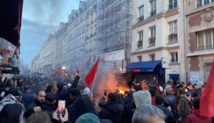 اعمال شغب في شارع باريسي بعد هجوم على مقهى كردي - سوشال اعمال شغب في شارع باريسي بعد هجوم على مقهى كردي - سوشال