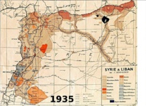 خارطة سوريا عام ١٩٣٥