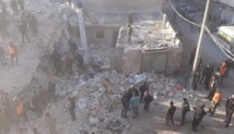وفاة 10 أشخاص بينهم طفل إثر انهيار المبنى السكني - مواقع سورية