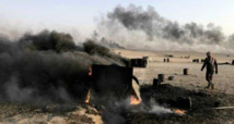 اكراد سوريا يدفنون في تركيا قتلاهم في معارك كوباني