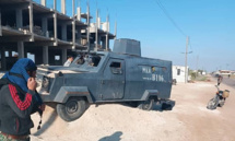 مدرعة تابعة لقوات النظام استهدفها مجهولون بعبوة ناسفة- 23 شباط 2023 (درعا 24) مدرعة تابعة لقوات النظام استهدفها مجهولون بعبوة ناسفة- 23 شباط 2023 (درعا 24)