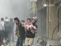 مقتل 27 مدنيا بقصف براميل في يومين على حلب وتقدم كردي وسط كوباني مقتل 27 مدنيا بقصف براميل في يومين على حلب وتقدم كردي وسط كوباني