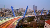 جسر عبدون بالعاصمة الاردنية -اخبار اليوم