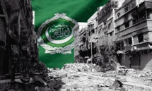 أحد الأحياء المدمرة بمخيم اليرموك في العاصمة دمشق (تعديل عنب بلدي) أحد الأحياء المدمرة بمخيم اليرموك في العاصمة دمشق (تعديل عنب بلدي)