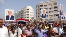 تظاهرات في اليمن احتجاجا على عنف القاعدة والميليشيات الشيعية تظاهرات في اليمن احتجاجا على عنف القاعدة والميليشيات الشيعية