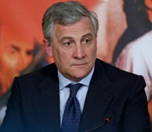 نائب رئيس الوزراء وزير الخارجية الإيطالي أنطونيو تاياني- اكي نائب رئيس الوزراء وزير الخارجية الإيطالي أنطونيو تاياني- اكي