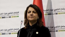 وزيرة الخارجية الليبية نجلاء المنقوش- ايه ايه وزيرة الخارجية الليبية نجلاء المنقوش- ايه ايه