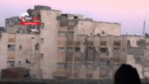 مقاتلو المعارضة يفجرون مبنى المخابرات الجوية في حلب