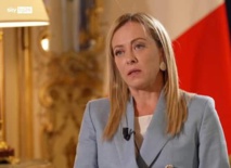 رئيسة وزراء ايطاليا جورجا ميلوني- سكرين شوت - سكاي ٢٤ رئيسة وزراء ايطاليا جورجا ميلوني- سكرين شوت - سكاي ٢٤