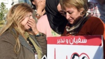 تونسيون يتظاهرون لمعرفة مصير الصحافيين المفقودين في ليبيا تونسيون يتظاهرون لمعرفة مصير الصحافيين المفقودين في ليبيا