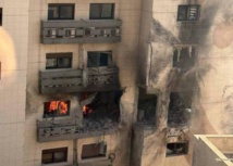 المبنى المقصوف في كفرسوسه - مواقع سورية المبنى المقصوف في كفرسوسه - مواقع سورية