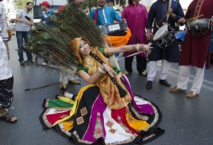 "رقصة الطاووس" تفتتح أولى عروض الشارع بمهرجان موازين