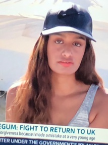 شميم بيغوم زعمت ان حياتها معرضة للخطر بالمخيم بسبب نزعها للحجاب -مواقع تواصل شميم بيغوم زعمت ان حياتها معرضة للخطر بالمخيم بسبب نزعها للحجاب -مواقع تواصل