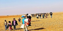منظمة : مئات الفارين من سوريا عالقون في الصحراء شرقي الاردن