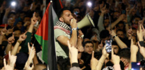 محتجون مؤيدون لغزة ، خليل مزراوي - غيتي