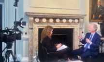 المبعوث الأممي إلى سوريا غير بيدرسون في لقاء مع قناة "العربية"- 8 من أيار 2024 (جينيفر فينتون/ إكس) المبعوث الأممي إلى سوريا غير بيدرسون في لقاء مع قناة "العربية"- 8 من أيار 2024 (جينيفر فينتون/ إكس)