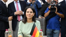 وزيرة الخارجية الألمانية أنالينا بيربوك تحذر من حرب اقليمية- الاناضول وزيرة الخارجية الألمانية أنالينا بيربوك تحذر من حرب اقليمية- الاناضول