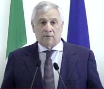 وزير الخارجية والتعاون الدولي الإيطالي أنطونيو تاياني- آكي وزير الخارجية والتعاون الدولي الإيطالي أنطونيو تاياني- آكي