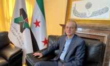 رئيس الائتلاف السوري المعارض هادي البحرة في مكتبه في إسطنبول- 19 من أيلول 2024 (رويترز) رئيس الائتلاف السوري المعارض هادي البحرة في مكتبه في إسطنبول- 19 من أيلول 2024 (رويترز)