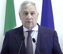 وزير خارجية ايطاليا أنطونيو تاياني - اكي وزير خارجية ايطاليا أنطونيو تاياني - اكي