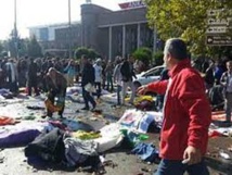 مقتل 86 شخصا في تفجيرين استهدفا تجمعا للسلام بأنقرة