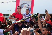 المغرب تحتفي بملاكمها محمد ربيعي بعد تتويجه بطلًا للعالم