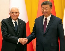 الرئيس الصيني نظيره الإيطالي سيرجو ماتّاريلا- اكي الرئيس الصيني نظيره الإيطالي سيرجو ماتّاريلا- اكي