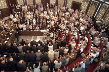 مجلس الشعب السوري المسمى مجلس التصفيق عند السوريين- سانا مجلس الشعب السوري المسمى مجلس التصفيق عند السوريين- سانا