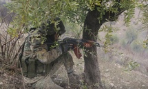 عنصر من فرقة السلطان مراد في تدريبات عسكرية - 14 حزيران 2022 (فرقة السلطان مراد) عنصر من فرقة السلطان مراد في تدريبات عسكرية - 14 حزيران 2022 (فرقة السلطان مراد)