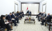 السوداني يلتقي بلينكن في بغداد- 13 كانون الأول 2024 (واع) السوداني يلتقي بلينكن في بغداد- 13 كانون الأول 2024 (واع)