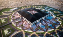تقدم الأعمال في "استاد البيت" احد ملاعب مونديال قطر 2022