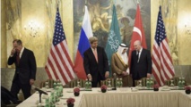 الاتفاق على خارطة طريق سياسية للأزمة السورية في فيينا الاتفاق على خارطة طريق سياسية للأزمة السورية في فيينا