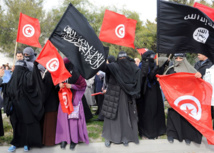 القبض على سبع نساء من الجناح الاعلامي لفرع داعش في تونس القبض على سبع نساء من الجناح الاعلامي لفرع داعش في تونس