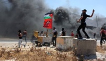 اصابة 33 فلسطينيا برصاص الجيش الاسرائيلي في مواجهات بغزة