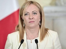 رئيسة الوزراء الإيطالية جورجا ميلوني- اكي رئيسة الوزراء الإيطالية جورجا ميلوني- اكي