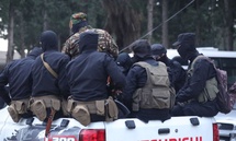 تعزيزات عسكرية لإدارة الأمن العام تتوجه إلى منطقة القدموس بريف طرطوس - 9 من آذار 2025 (سانا) تعزيزات عسكرية لإدارة الأمن العام تتوجه إلى منطقة القدموس بريف طرطوس - 9 من آذار 2025 (سانا)