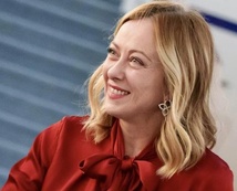 رئيسة الوزراء الإيطالية جورجا ميلوني رئيسة الوزراء الإيطالية جورجا ميلوني